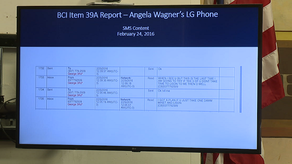 Day 21 of George Wagner's murder trial included testimony about cryptic text messages - Vimarsana News