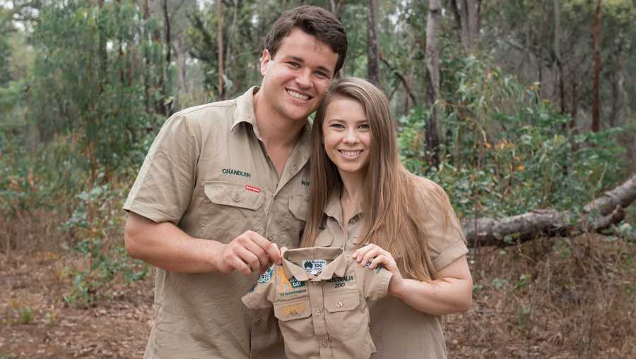 Bindi Irwin and Chandler Powell have announced that they're expecting "Baby Wildlife Warrior" next year.