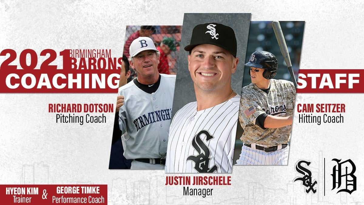 Justin Jirschele named new manager of Birmingham Barons