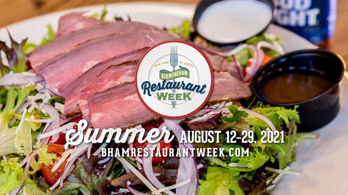 12th Annual Birmingham Restaurant Week Starts