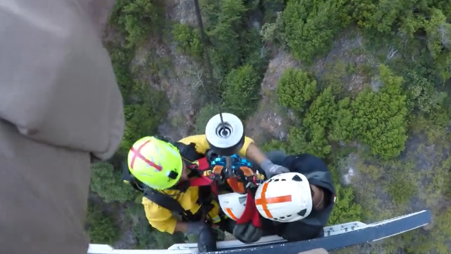 4 lost hikers rescued in California