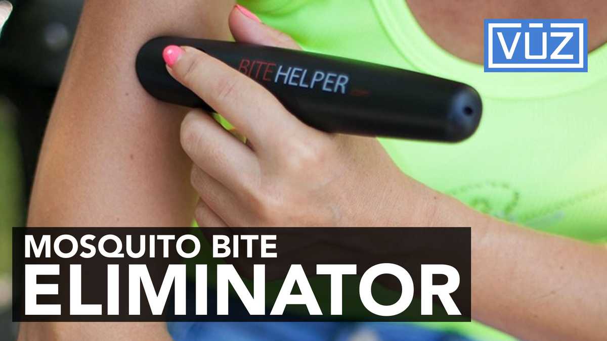 Bug bite neutralizer uses tech to heat and vibrate away itching