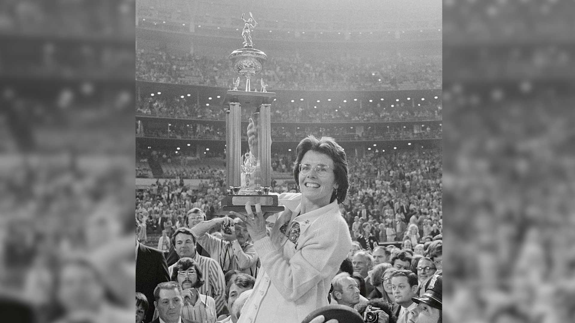 Billie Jean King Wins 1973 'Battle Of The Sexes' Tennis Match