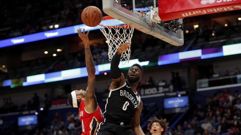 Dinwiddie's 31 points push Nets past Pelicans, 108-101 in OT