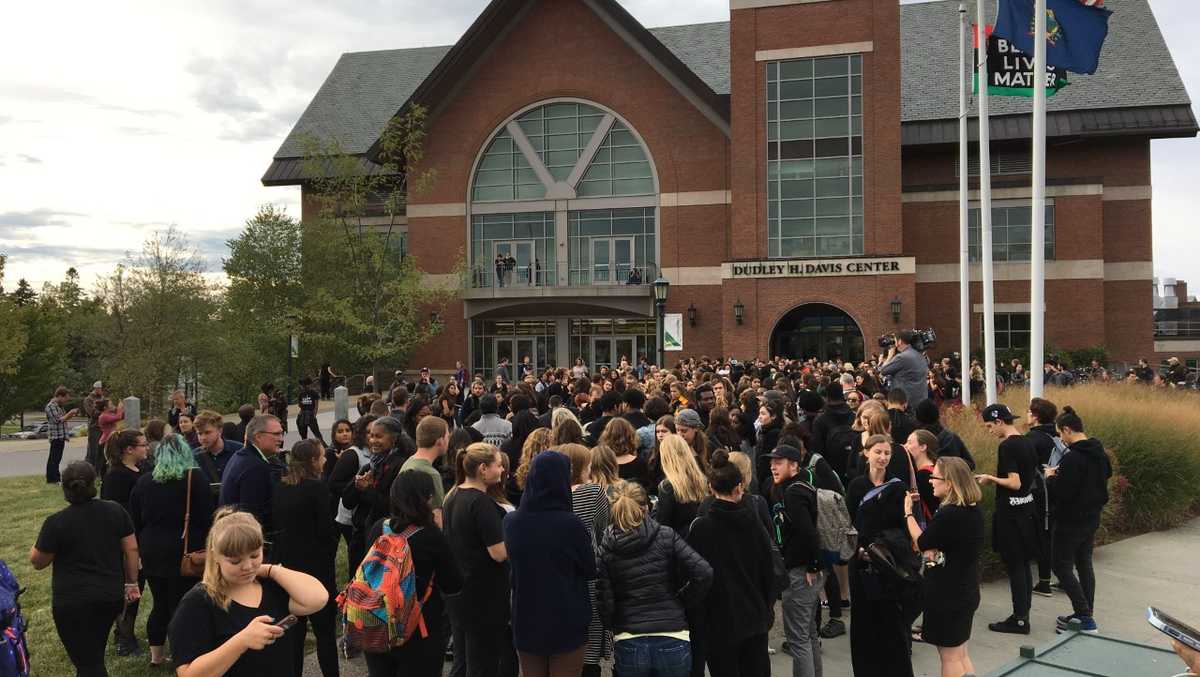 Uvm Rally UVM students rally in support of Black Lives Matter movement