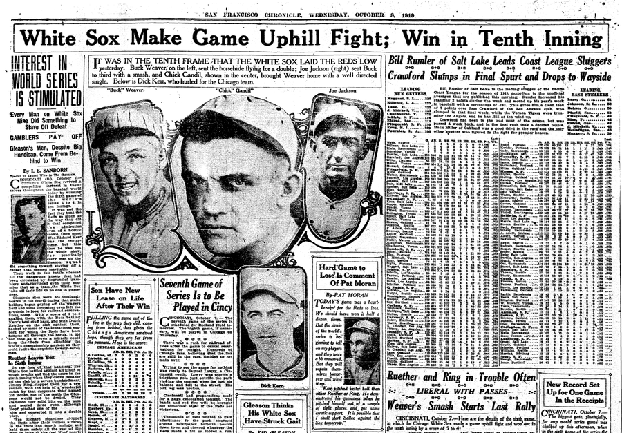 1919 World Series recap