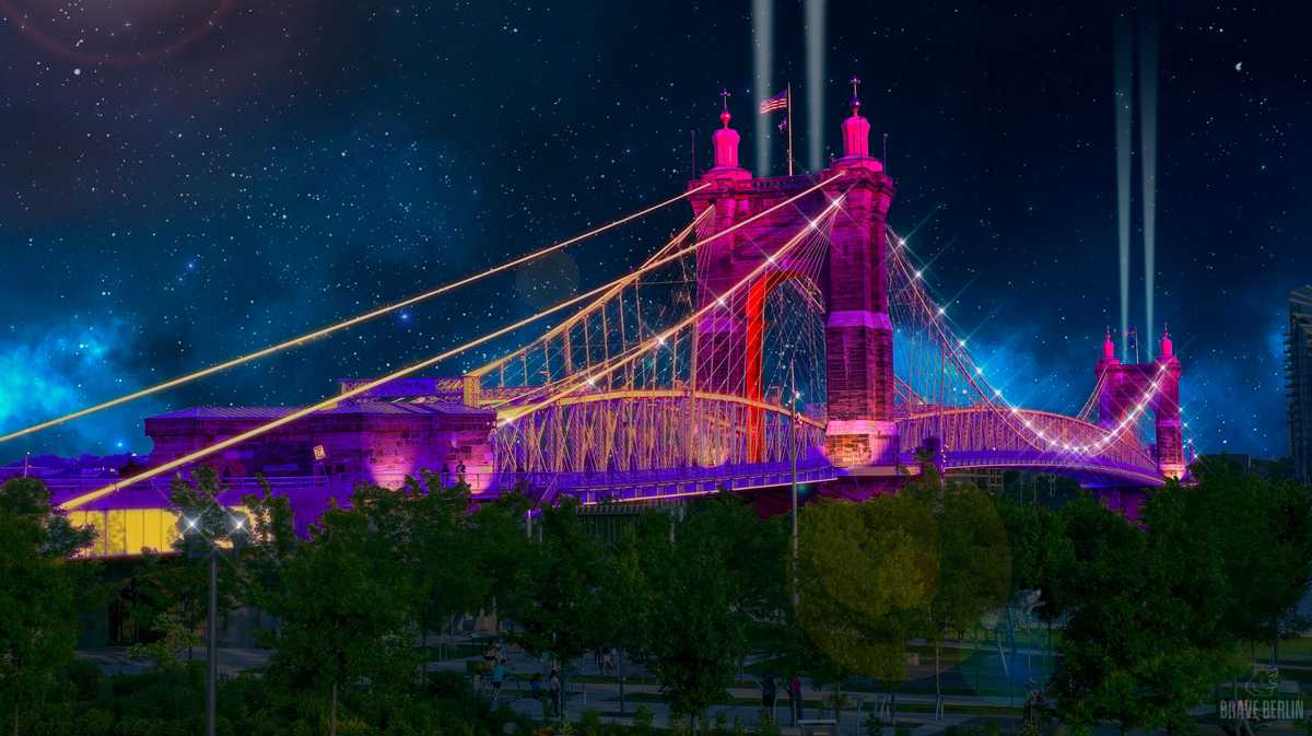 Cincinnati, NKY light up as massive BLINK light festival kicks off