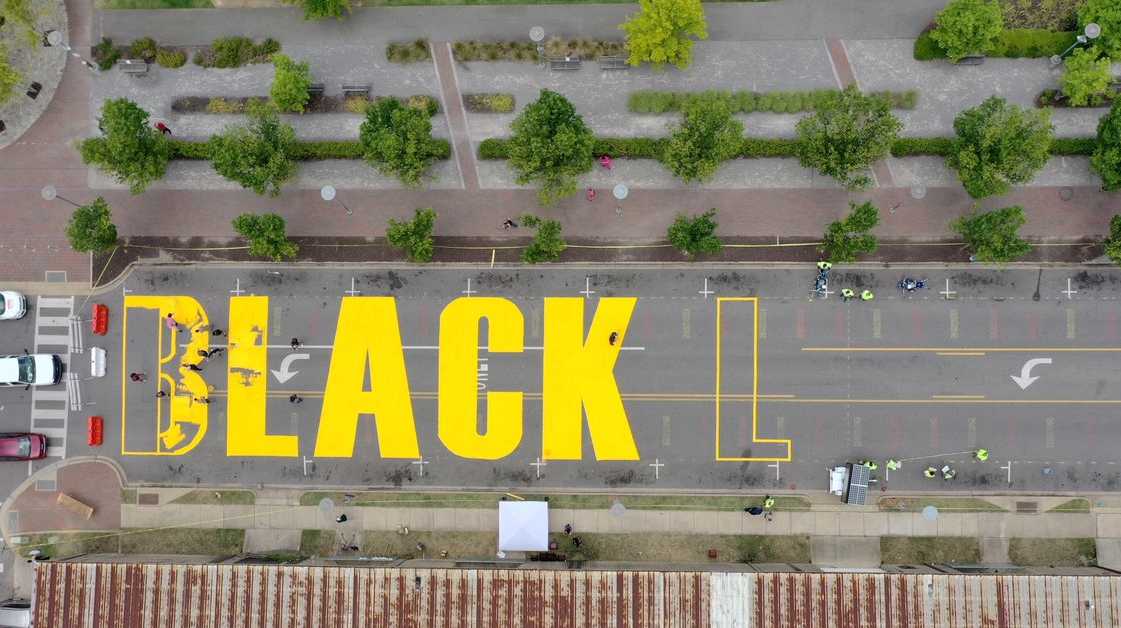 Black Lives Matter Oakland Font