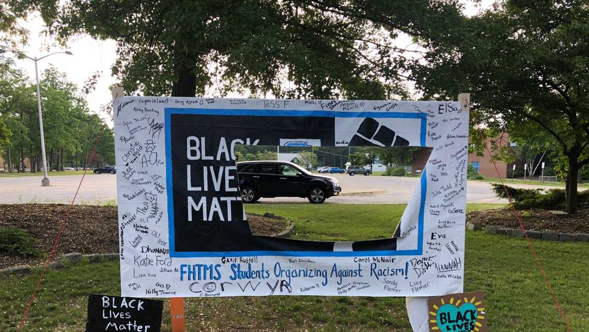 Black Lives Matter sign vandalized in South Burlington