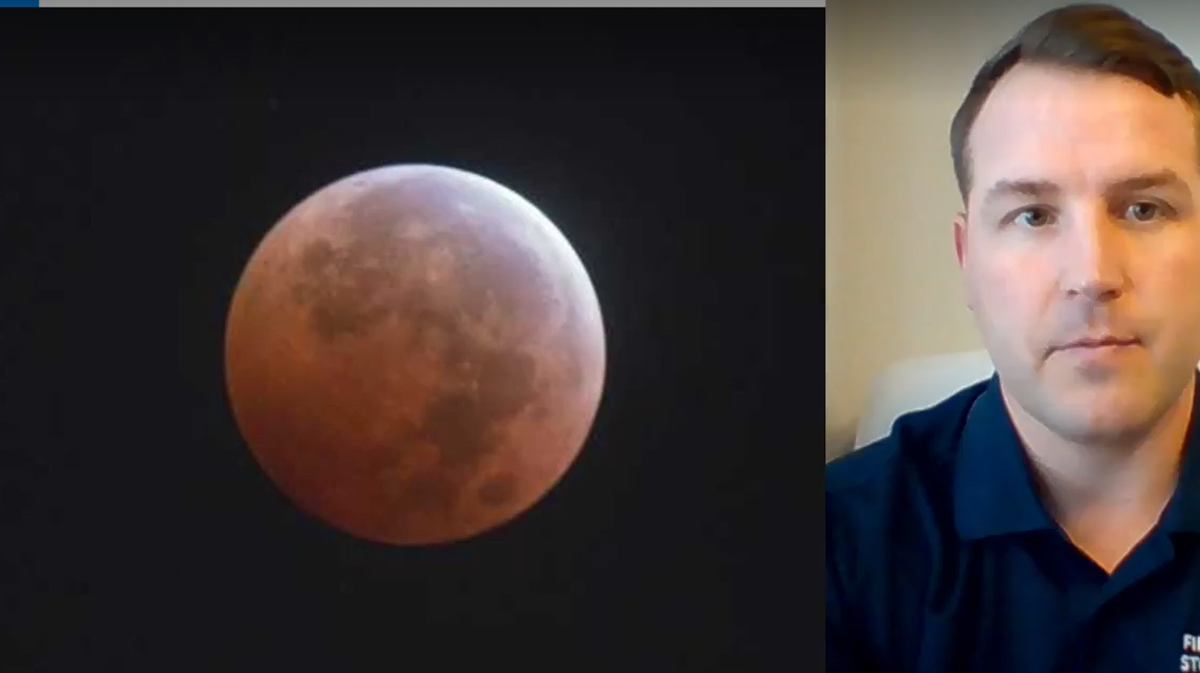 FULL MOON, ECLIPSE, METEOR SHOWER Looking at the celestial events you