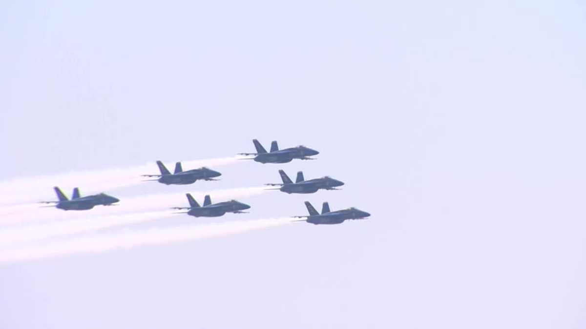 Blue Angels are in Annapolis for Commissioning Week