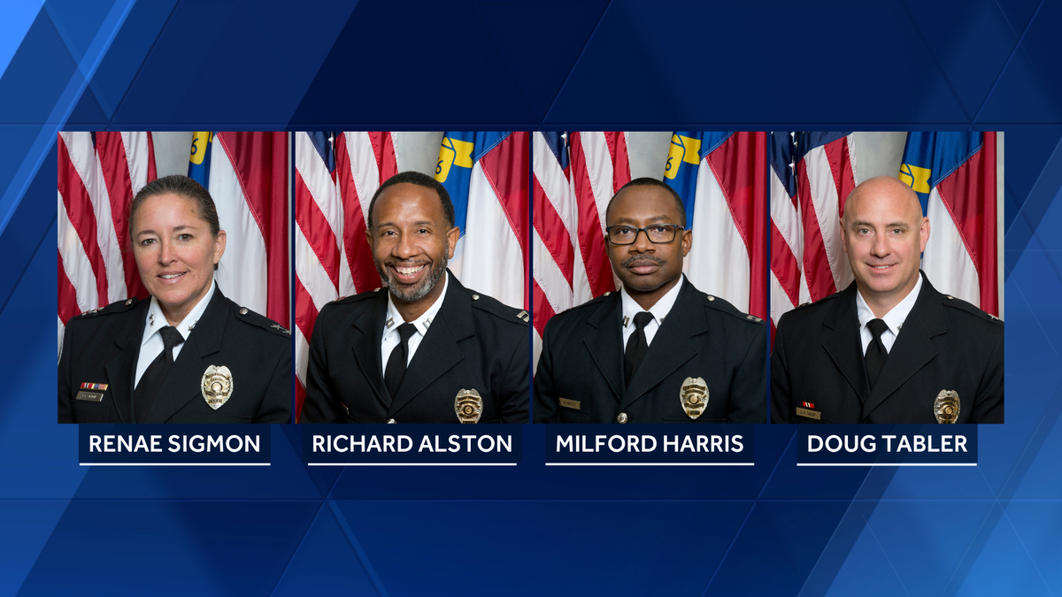 Greensboro Police Chief Selects Deputy Chief Assistant Chiefs 0963