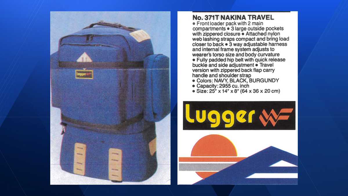 Image of missing backpack released in push for tips in 2001 killing of hiker in White Mountains