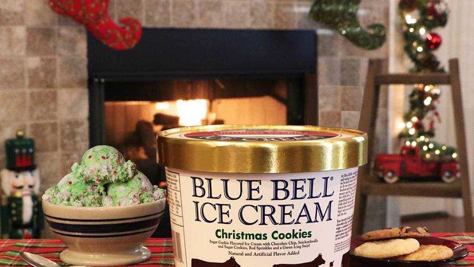 Blue Bell unveils new 'Christmas Cookies' flavor