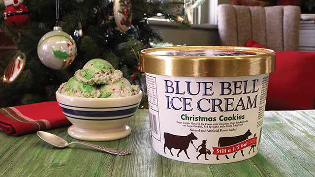 Christmas comes early thanks to Blue Bell's Christmas Cookies ice cream