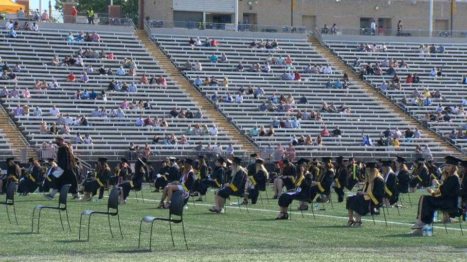 Inperson commencement ceremonies celebrate Towson graduates