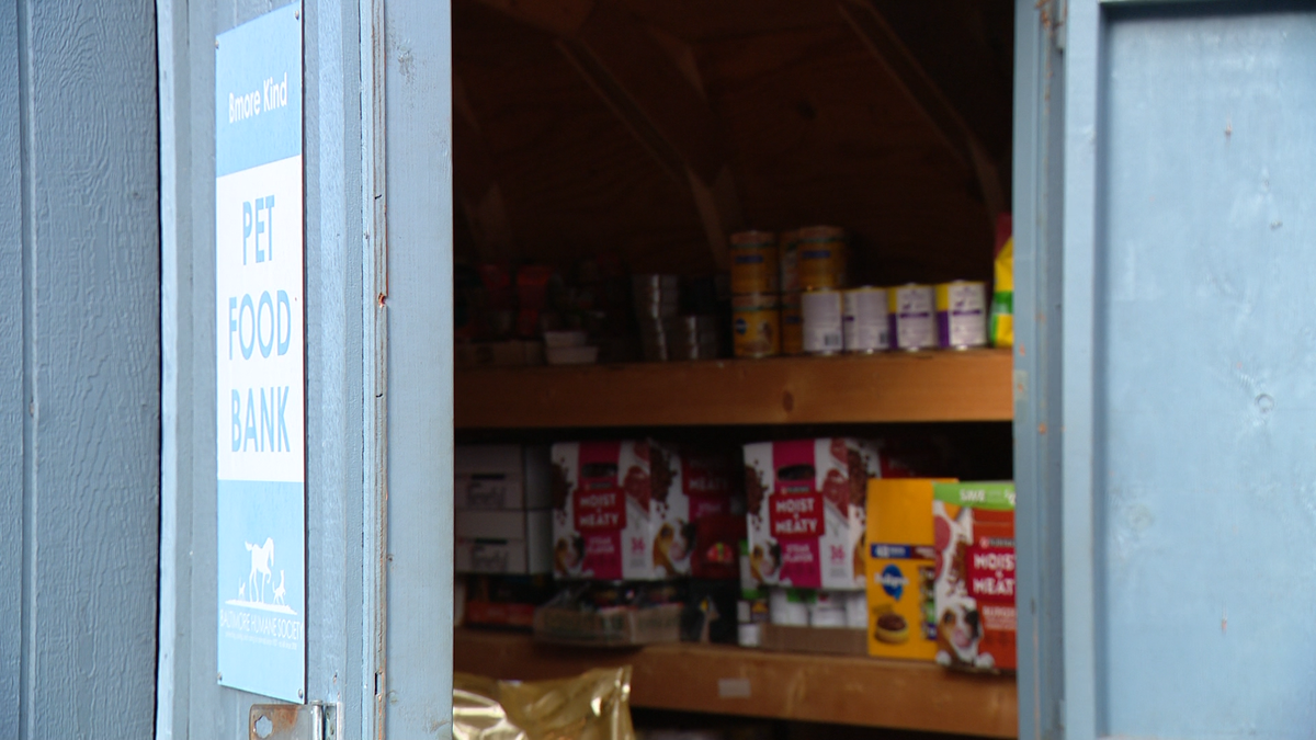 Baltimore Humane Society needs help filling its Bmore Kind pet pantry