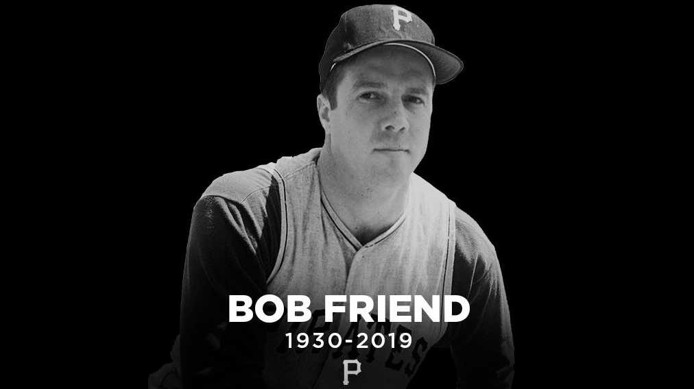 Longtime Pittsburgh Pirates pitcher Bob Friend dies at 88
