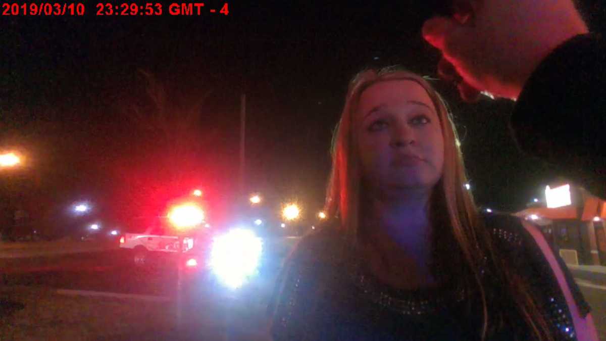 OVI suspect has kids in tow as she nearly hits first responders, police say
