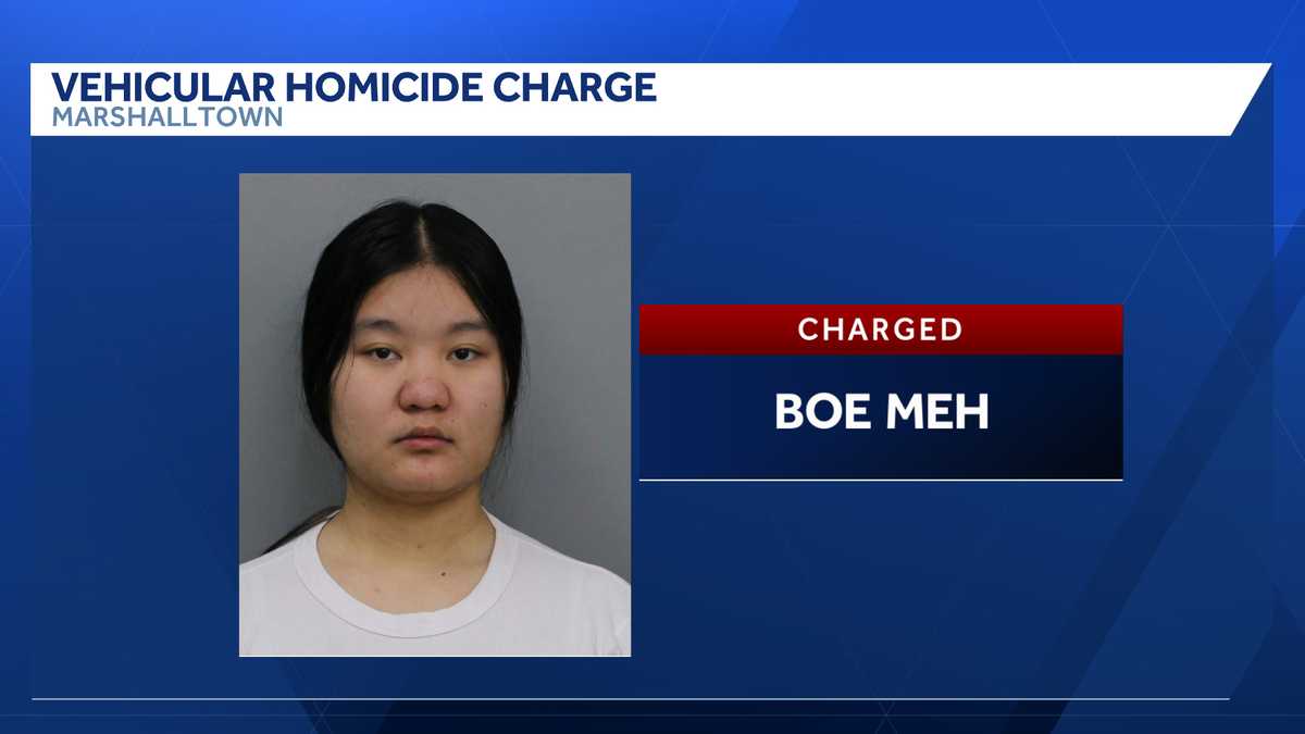 Iowa crime: Marshalltown woman charged with vehicular homicide - KCCI