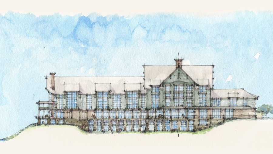 Weekend Away New Grand Bohemian Lodge On Reedy River And Falls