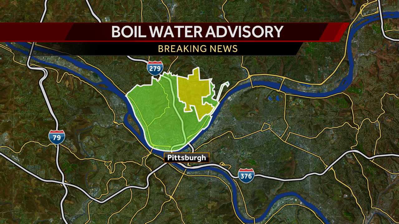 BOIL WATER ADVISORY: Flush & boil alert issued for 19 Pittsburgh 