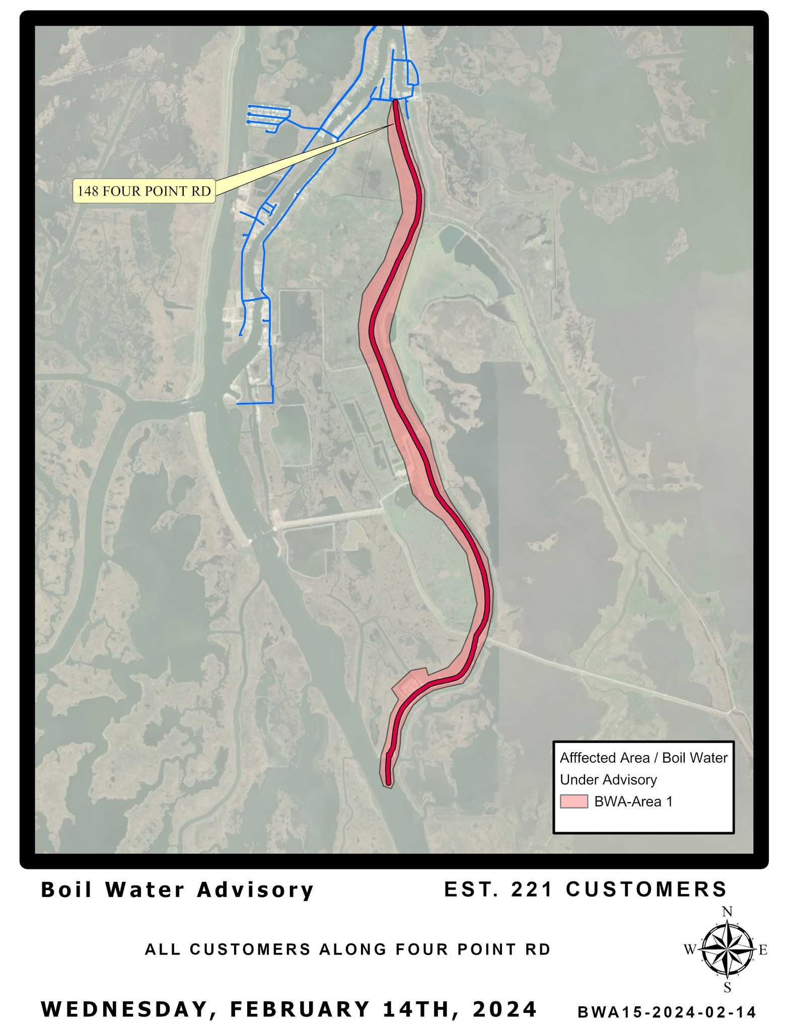 Some Terrebonne Parish Residents Under Boil Water Advisory