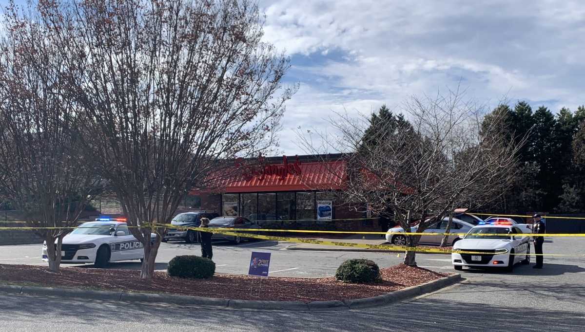WinstonSalem police on scene of reported shooting at Bojangles
