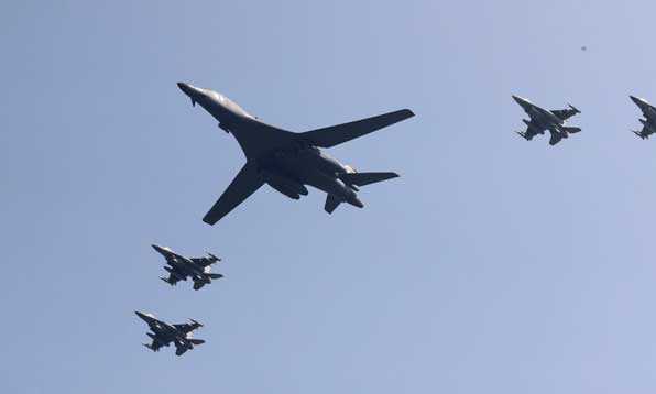 US Sends Supersonic Bombers In Show Of Force Against N.Korea