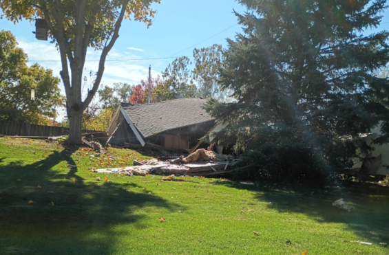 The cause of a garage explosion near the intersection of Harrison and 13th Streets in Boone is under investigation, according to Boone County Sheriff Andy Godzicki. The cause of a garage explosion Sunday, Oct. 26, 2025, near the intersection of Harrison and 13th Streets in Boone is under investigation, according to Boone County Sheriff Andy Godzicki.