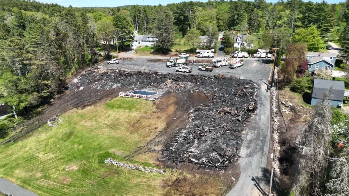 Investigators too much damage to determine cause of inn fire