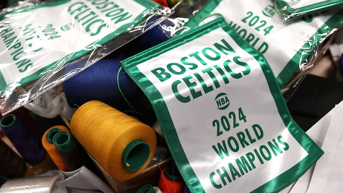 celtics banner uniforms