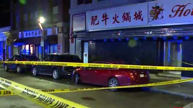 Two people critically injured in Boston Chinatown shooting; Suspects crash in Charlestown - Vimarsana News