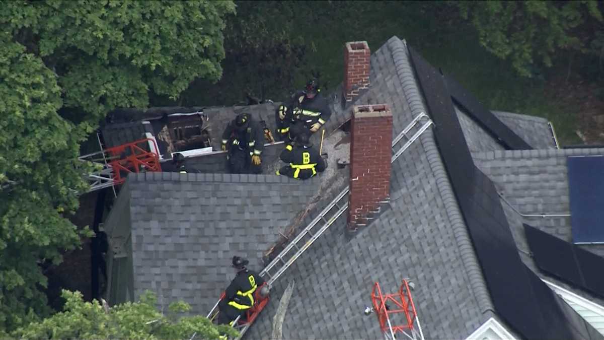 Elderly woman rescued from burning home in Dorchester