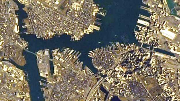 Boston from space