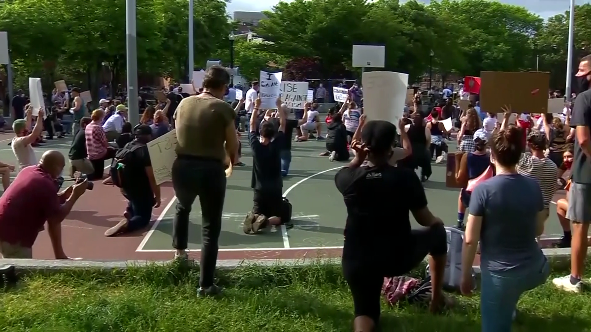 Organizers of Boston protests denounce violent demonstrations