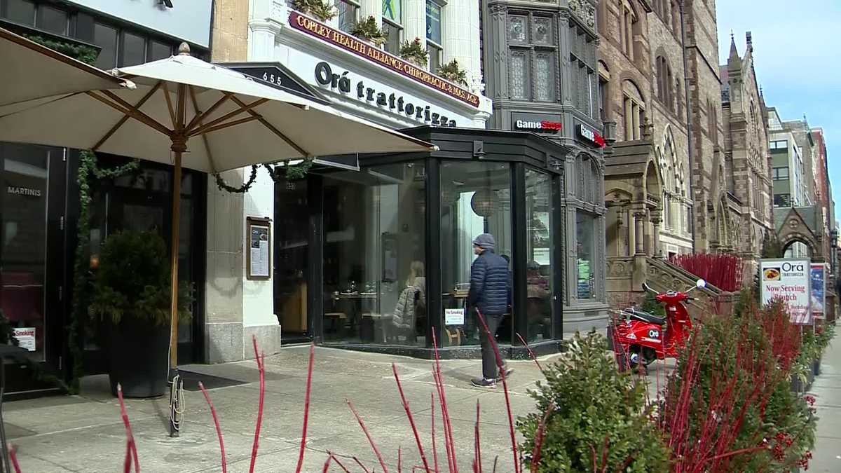 Boston restaurants cited for opening patios during record warm Patriots