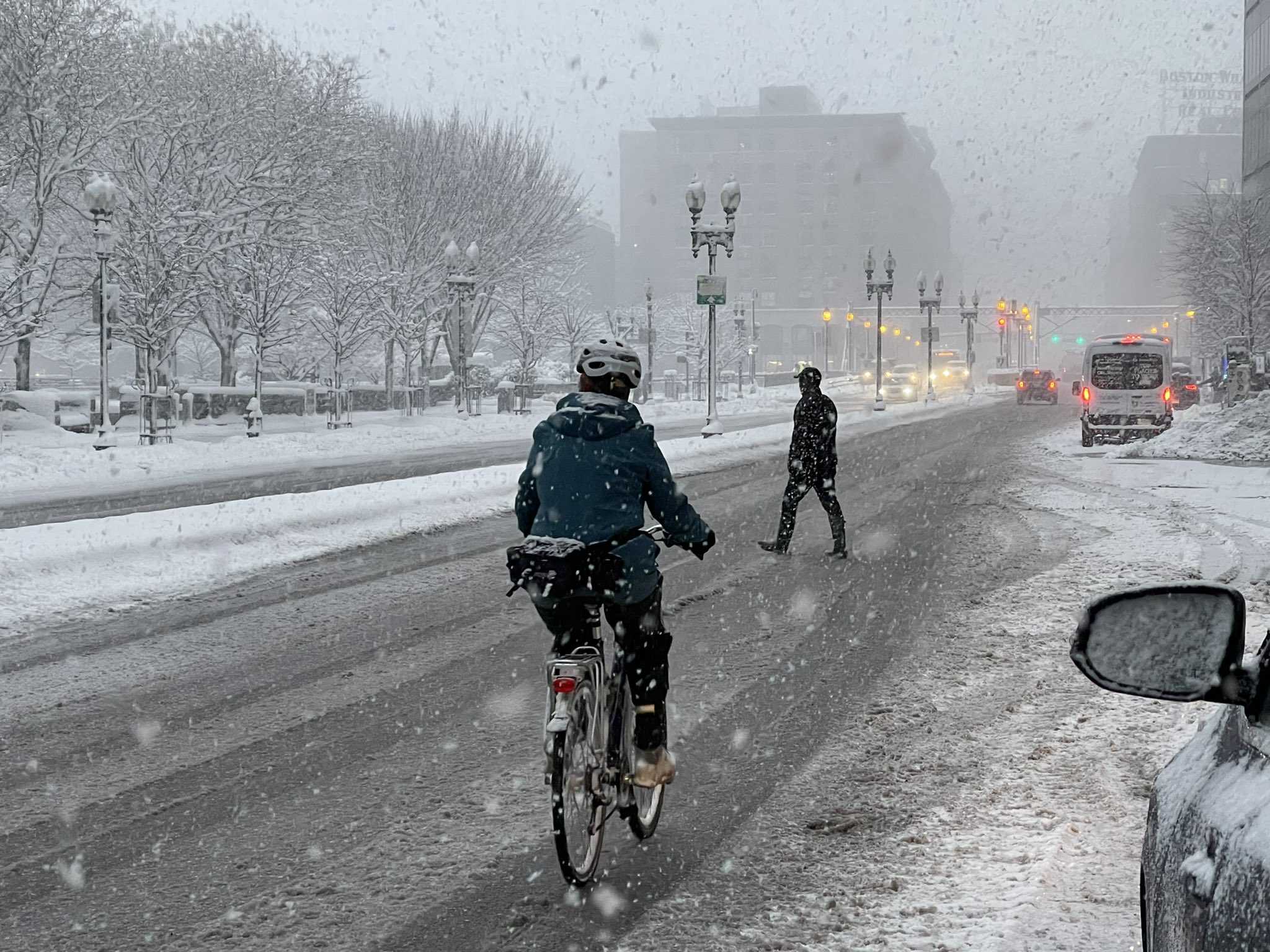 Winter weather threat prompts government and school closures in Northeast
