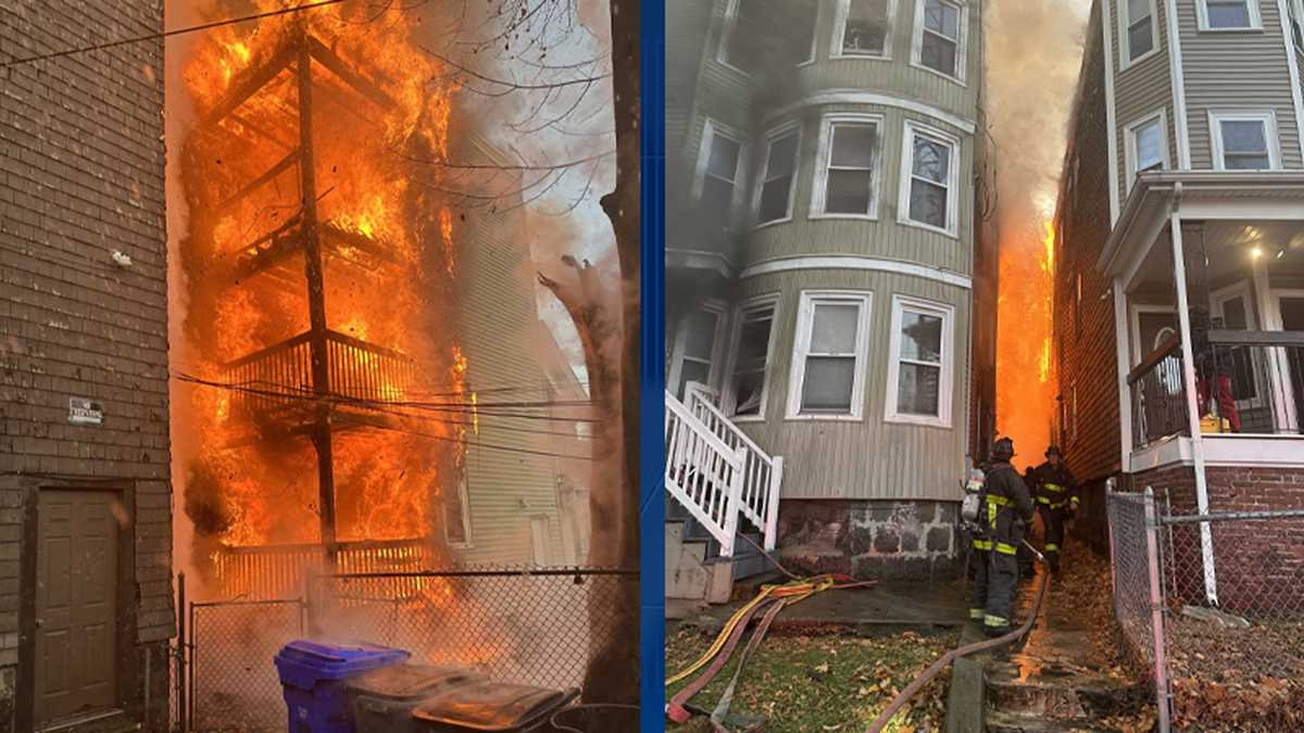 波士顿多切斯特社区2栋多户住宅遭遇6级火灾