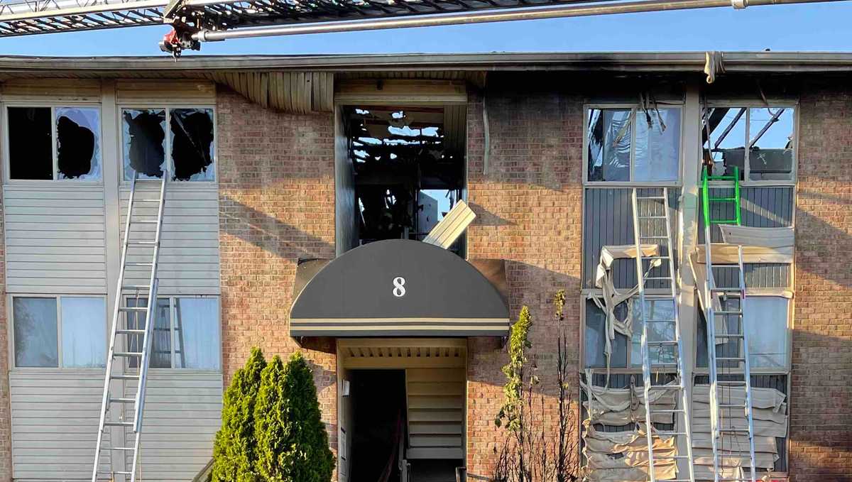 Bowleys Quarters fire leaves 2 firefighters injured