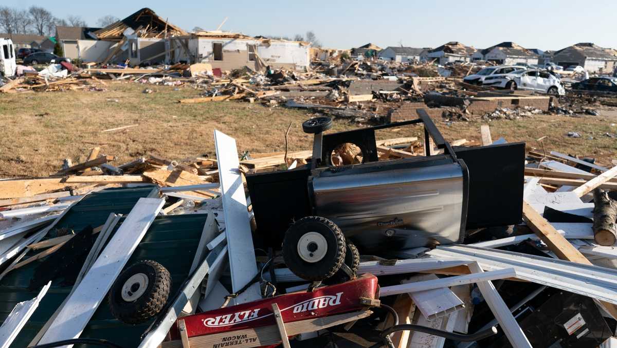 On a single Kentucky street, the tornado killed 7 children