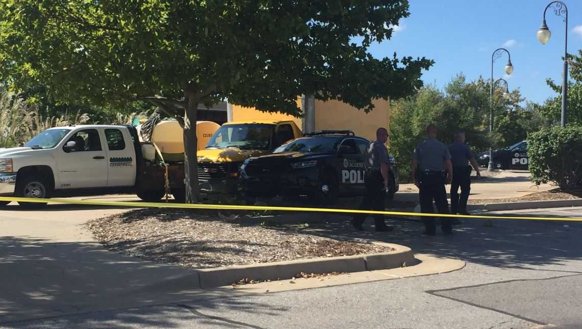 Driver rams police cars during chase in downtown OKC, police say