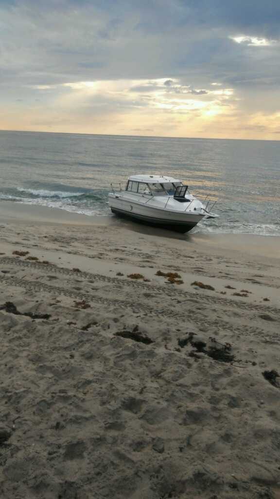 Washed Up Boat on the Beach Digital Download