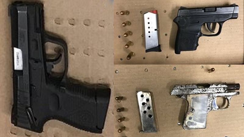 2 guns found on playground