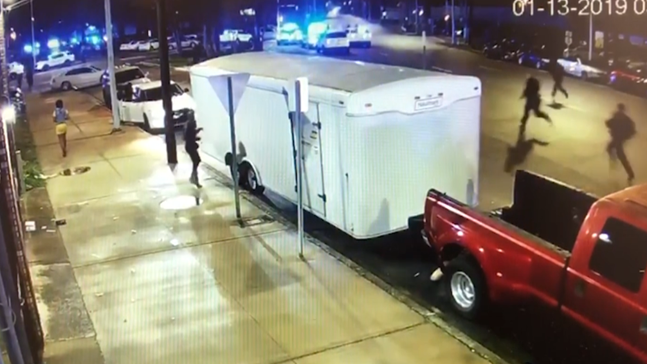 Business Security Video Shows Fatal Police Shooting Scene In Birmingham