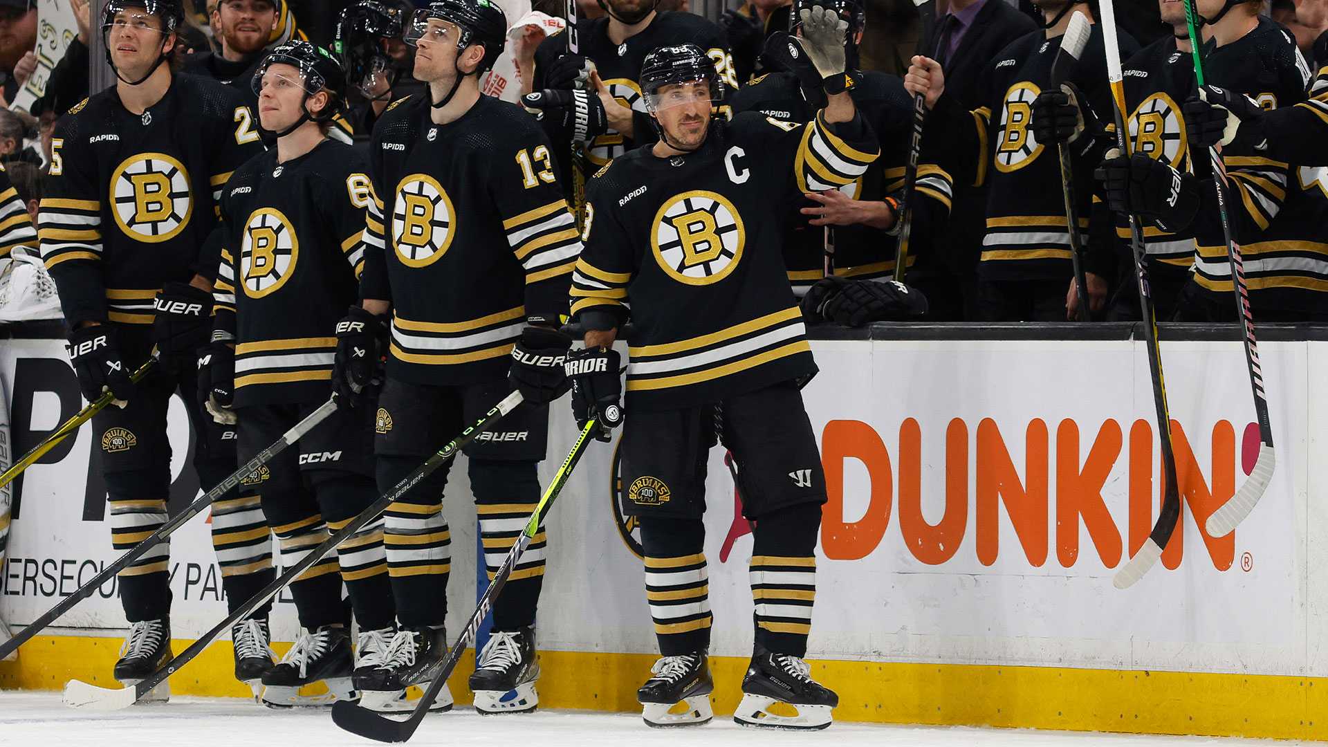 Bruins Captain Brad Marchand Plays In His 1,000th NHL Game