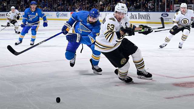 Marchand scores twice, passing 900 career points, as Bruins beat Blues in OT - Vimarsana News