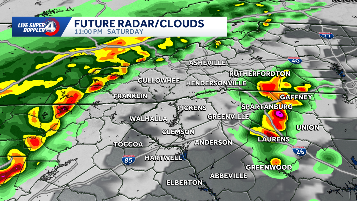 Storm chances linger through tonight