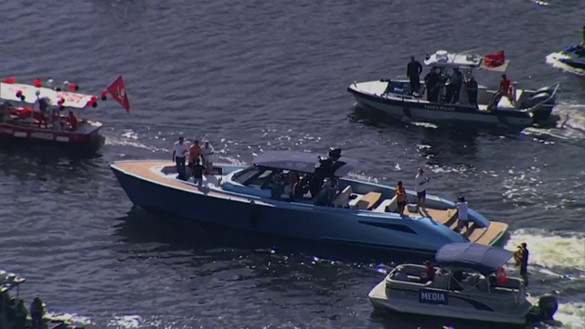 Tom Bradys Boat  Tom Brady's Boat Spotted at Boca Inlet