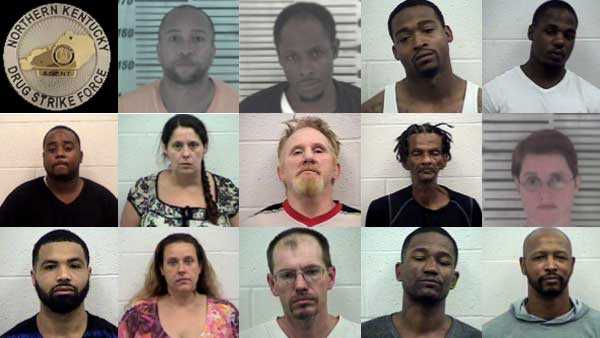 More than 50 people charged in Covington narcotics sweep